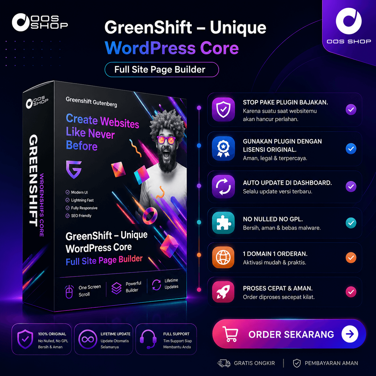 Greenshift Pro – Animation & Page Builder Blocks